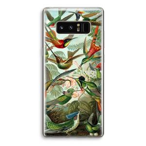 CaseCompany Haeckel Trochilidae: Samsung Galaxy Note 8 Transparant Hoesje