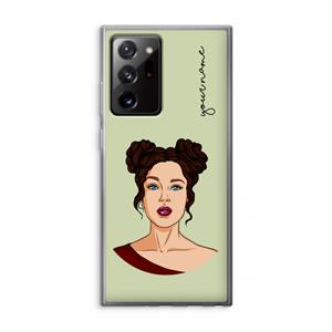 CaseCompany Pop-Art Creator: Samsung Galaxy Note 20 Ultra / Note 20 Ultra 5G Transparant Hoesje