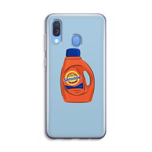 CaseCompany Ultra Sensitive: Samsung Galaxy A40 Transparant Hoesje