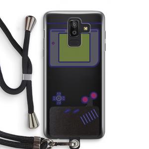 CaseCompany Game On: Samsung Galaxy J8 (2018) Transparant Hoesje met koord