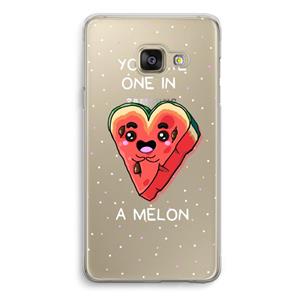 CaseCompany One In A Melon: Samsung A3 (2017) Transparant Hoesje