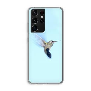 CaseCompany Kolibri: Samsung Galaxy S21 Ultra Transparant Hoesje