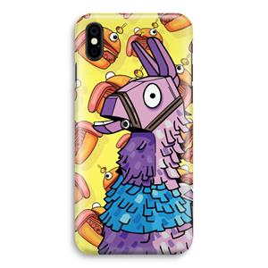 CaseCompany Loot Burger: iPhone Xs Volledig Geprint Hoesje