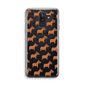 CaseCompany Pony: Samsung Galaxy J8 (2018) Transparant Hoesje