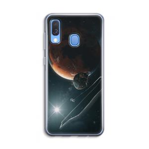 CaseCompany Mars Renaissance: Samsung Galaxy A40 Transparant Hoesje