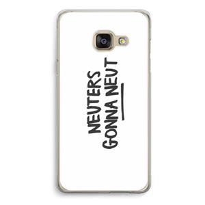 CaseCompany Neuters: Samsung A3 (2017) Transparant Hoesje