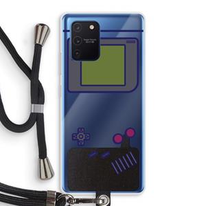 CaseCompany Game On: Samsung Galaxy Note 10 Lite Transparant Hoesje met koord