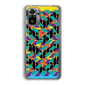 CaseCompany Skew Bee 1: Xiaomi Redmi Note 10S Transparant Hoesje