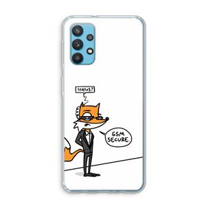 CaseCompany GSM secure: Samsung Galaxy A32 4G Transparant Hoesje