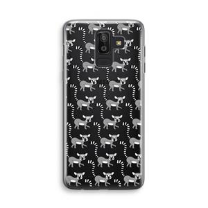 CaseCompany Makis: Samsung Galaxy J8 (2018) Transparant Hoesje