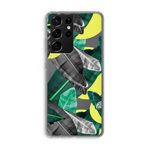 CaseCompany Fantasie jungle: Samsung Galaxy S21 Ultra Transparant Hoesje