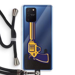 CaseCompany Pew Pew Pew: Samsung Galaxy Note 10 Lite Transparant Hoesje met koord