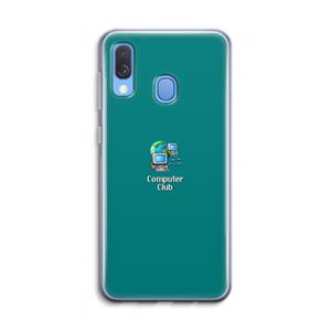 CaseCompany Win98: Samsung Galaxy A40 Transparant Hoesje
