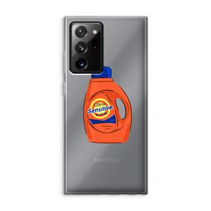 CaseCompany Ultra Sensitive: Samsung Galaxy Note 20 Ultra / Note 20 Ultra 5G Transparant Hoesje