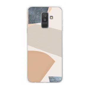 CaseCompany Formo: Samsung Galaxy A6 Plus (2018) Transparant Hoesje