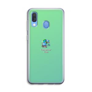CaseCompany Win98: Samsung Galaxy A40 Transparant Hoesje