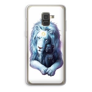 CaseCompany Child Of Light: Samsung Galaxy A8 (2018) Transparant Hoesje