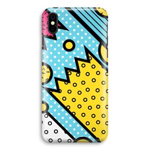 CaseCompany Pop Art #1: iPhone Xs Volledig Geprint Hoesje