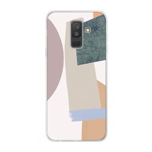 CaseCompany Lindo: Samsung Galaxy A6 Plus (2018) Transparant Hoesje