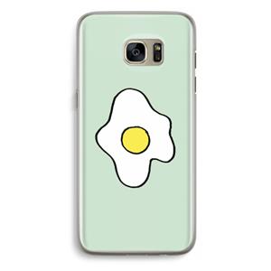 CaseCompany Spiegelei: Samsung Galaxy S7 Edge Transparant Hoesje