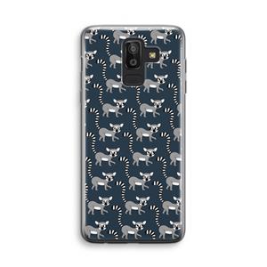 CaseCompany Makis: Samsung Galaxy J8 (2018) Transparant Hoesje