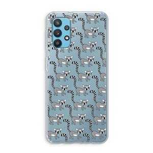 CaseCompany Makis: Samsung Galaxy A32 4G Transparant Hoesje