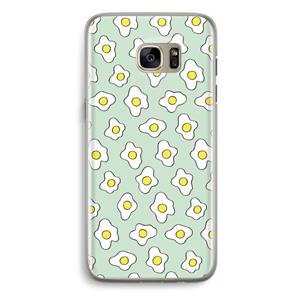 CaseCompany Spiegeleitjes: Samsung Galaxy S7 Edge Transparant Hoesje