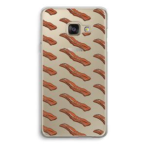 CaseCompany Bacon to my eggs #2: Samsung A3 (2017) Transparant Hoesje