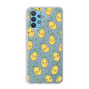 CaseCompany Citroenen: Samsung Galaxy A32 4G Transparant Hoesje