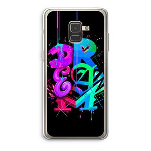 CaseCompany Dream: Samsung Galaxy A8 (2018) Transparant Hoesje