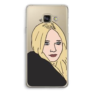 CaseCompany Ashley: Samsung A3 (2017) Transparant Hoesje