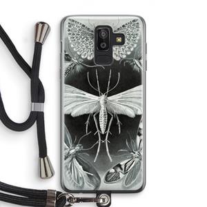 CaseCompany Haeckel Tineida: Samsung Galaxy J8 (2018) Transparant Hoesje met koord