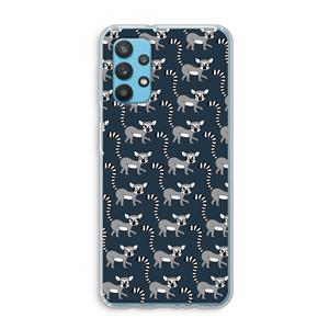 CaseCompany Makis: Samsung Galaxy A32 4G Transparant Hoesje