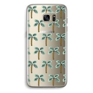 CaseCompany Paradise: Samsung Galaxy S7 Edge Transparant Hoesje