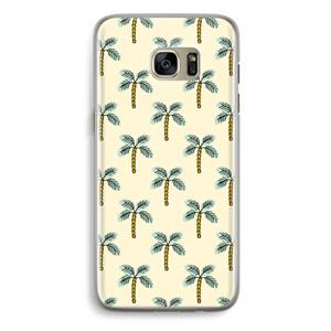 CaseCompany Paradise: Samsung Galaxy S7 Edge Transparant Hoesje