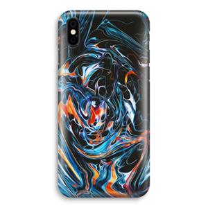 CaseCompany Black Unicorn: iPhone Xs Volledig Geprint Hoesje