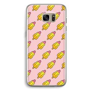 CaseCompany Waterijsjes: Samsung Galaxy S7 Edge Transparant Hoesje