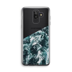 CaseCompany Zee golf: Samsung Galaxy J8 (2018) Transparant Hoesje