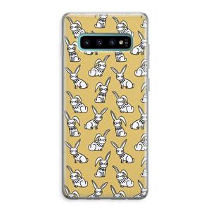 CaseCompany Haas: Samsung Galaxy S10 Plus Transparant Hoesje
