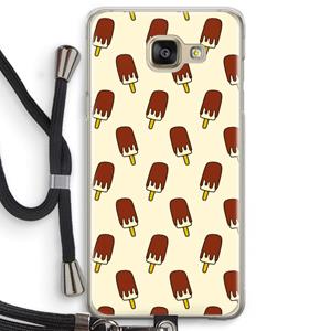 CaseCompany Yummy: Samsung Galaxy A5 (2016) Transparant Hoesje met koord