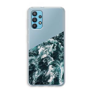 CaseCompany Zee golf: Samsung Galaxy A32 4G Transparant Hoesje