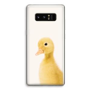 CaseCompany Duke: Samsung Galaxy Note 8 Transparant Hoesje