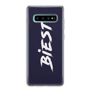 CaseCompany Biest: Samsung Galaxy S10 Plus Transparant Hoesje