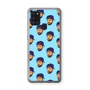 CaseCompany Drake Away: Samsung Galaxy A21s Transparant Hoesje