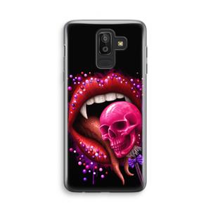 CaseCompany Dodelijk zoet: Samsung Galaxy J8 (2018) Transparant Hoesje