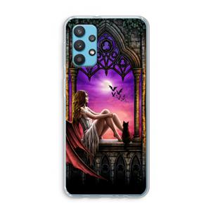 CaseCompany Kinderen van de nacht: Samsung Galaxy A32 4G Transparant Hoesje