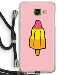 CaseCompany Raketijsje: Samsung Galaxy A5 (2016) Transparant Hoesje met koord