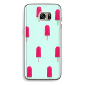 CaseCompany Waterijsje: Samsung Galaxy S7 Edge Transparant Hoesje