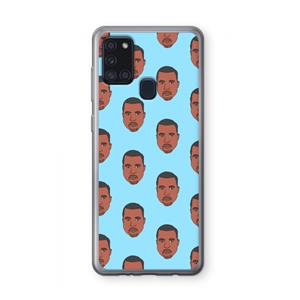 CaseCompany Kanye Call Me℃: Samsung Galaxy A21s Transparant Hoesje