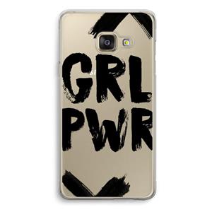 CaseCompany Girl Power #2: Samsung A3 (2017) Transparant Hoesje